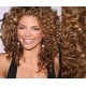 Clip in curly 100% human hair 20 inch (50cm)