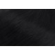 Vlnitý clip in maxi set 53cm pravé lidské vlasy – REMY 200g - ČERNÁ