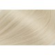20 inch (50cm) Deluxe curly clip in human REMY hair - platinum