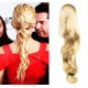 Human hair clip in ponytails / wraps 24 inch wavy