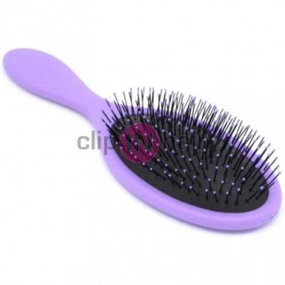 Speciální kartáč na mokré vlasy – fialový
