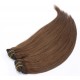 Clip in hair extensions 20 inch (50cm) - straight
